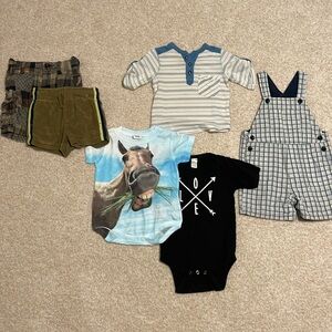 12-18 Month Boy Warm Weather Clothing Lot